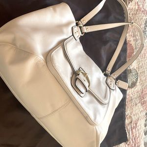 Off white Coach handbag
